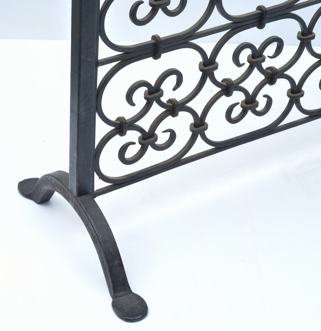 Diminutive Wrought Iron Fire Screen