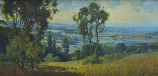 Percy Gray (1869-1952) View from the Hills of Woodside