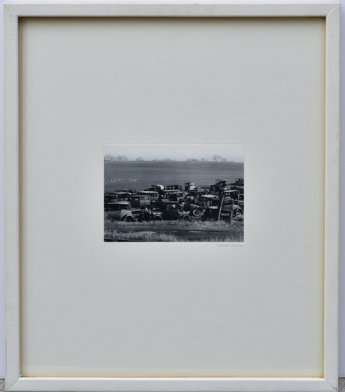 Walker Evans Photograph- Joe's Auto Graveyard