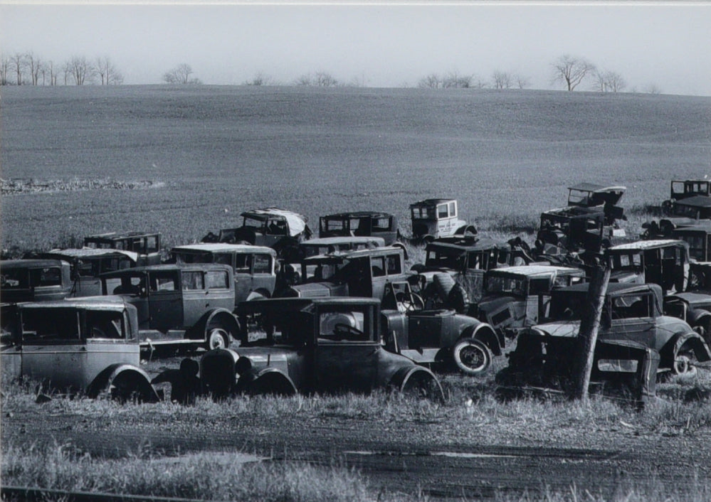 Walker Evans Photograph- Joe's Auto Graveyard