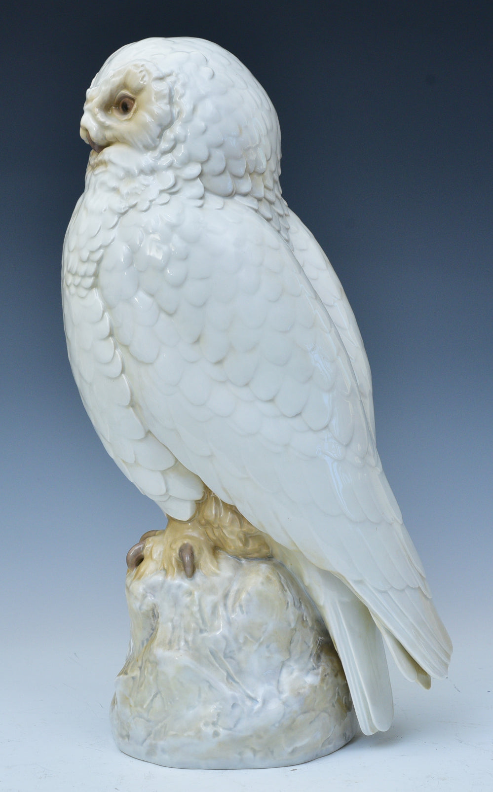 Bing & Grondahl porcelain "Snowy Owl", 17 1/2" high