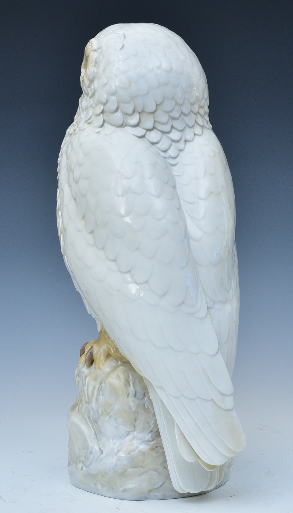 Bing & Grondahl porcelain "Snowy Owl", 17 1/2" high