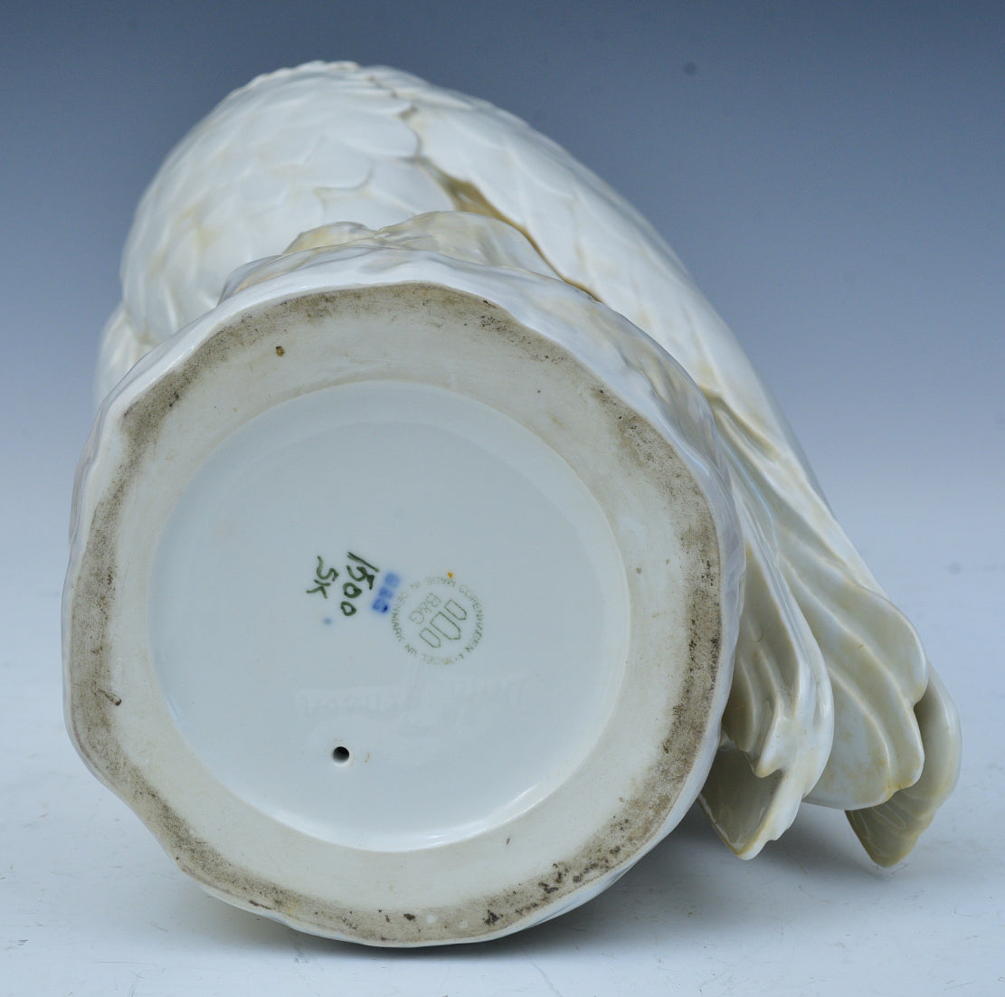 Bing & Grondahl porcelain "Snowy Owl", 17 1/2" high