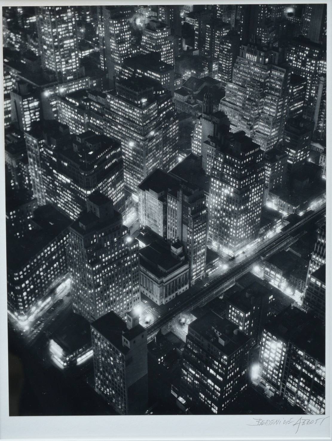 Berenice Abbott, ''New York at Night'', 1932