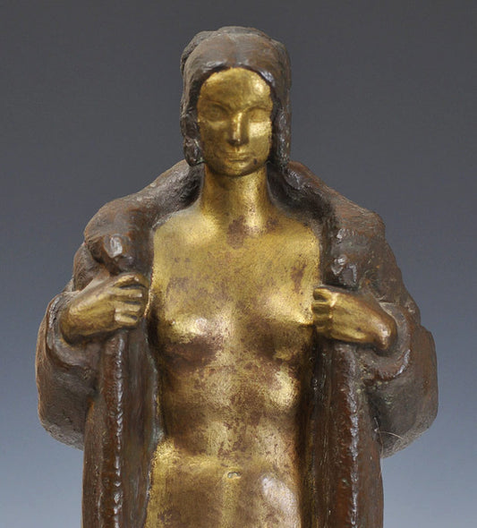 Franz von Stuck bronze "Monna Vanna"