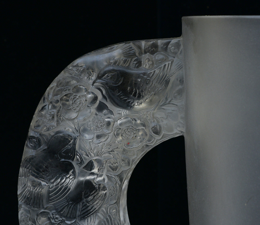 Lalique Crystal "Petrarque" Vase