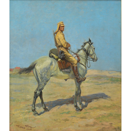 Georges Bertin Scott (1873-1943), French Legionnaire on Horseback